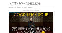 Desktop Screenshot of matthewhashiguchi.com