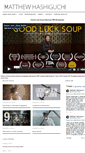 Mobile Screenshot of matthewhashiguchi.com